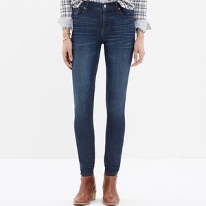 Madewell High Riser Skinny Skinny, 29 x 32